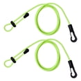 thumbnail image 1 of Cuerda de Línea de Caña de Seguridad para Kayak de 2 Piezas con Cuerda de Tensión de Gancho a Presión para Canoa Remo Caña de Pescar Versátil Ajustabl Zulema Correa de remo para kayak, 1 of 8