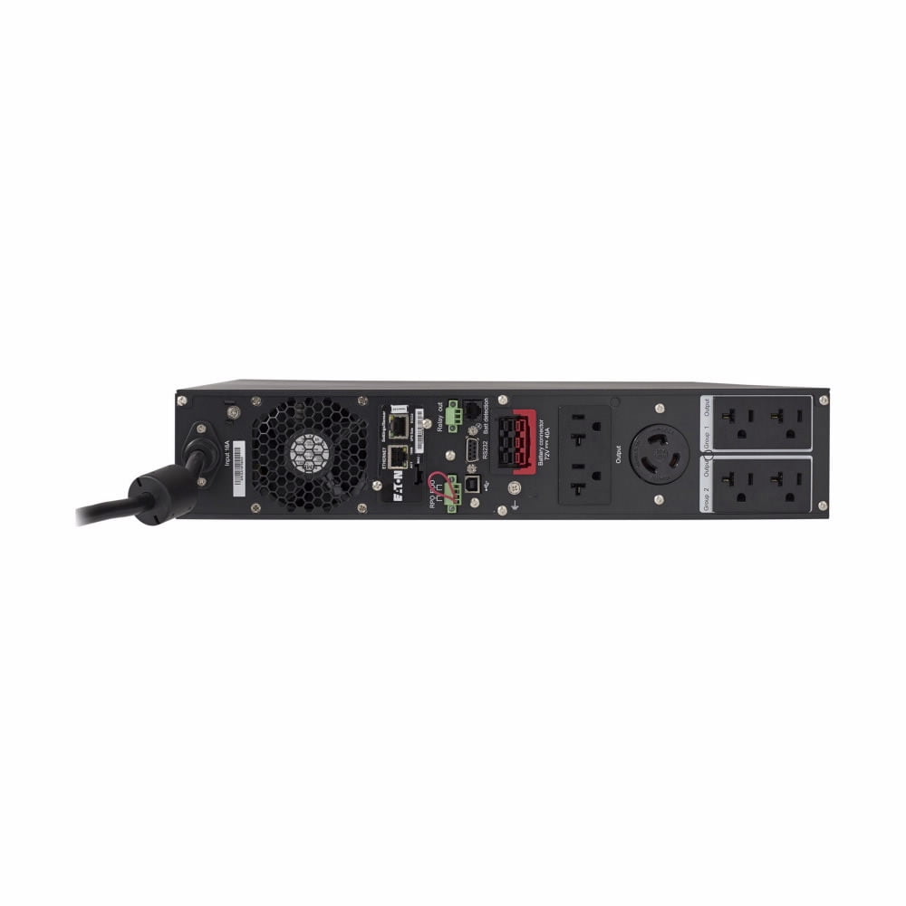 Eaton 9PX UPS, 2U, 2000 VA, 1800 W, 5-20P input, Outputs: (6) 5-20R, (1) L5-20R, 120V