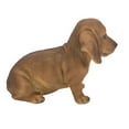 thumbnail image 5 of Brown Dachshund Sitting Statue, 5 of 5