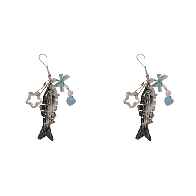 Llavero Pescado Acrílico Encantador Joyas Pez Regalo ()