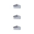thumbnail image 3 of Youkk Fan-shaped For Vertical Space Utilization No Drilling Required Easy To Install Grey Grey 3Set, 3 of 6