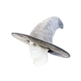 thumbnail image 2 of Gray Wizard Hat Adult Costume Accessory, 2 of 7