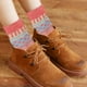 thumbnail image 4 of Caja de regalo de calcetines de invierno para mujer, tamaño libre, calcetines casuales suaves y cálidos de lana gruesa para mujer, calcetines…, 4 of 5