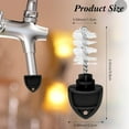 thumbnail image 2 of Nuenen 50 Pack Beer Plugs Tap Brush Beer Faucet Cleaning Plug Hygiene Brush Draft for Restaurant Home Party Bar(Black), 2 of 8