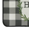 thumbnail image 3 of Mainstays Buffalo Check Home Kitchen Rug - 20" x 30" - 65% Polypropylene/ 35% Polyester - Grey, 3 of 7