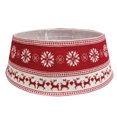 thumbnail image 2 of Fiudx Ofertas relámpago Falda de árbol de Navidad de punto de calidad acrílica Delantal Adorno de árbol de Navidad, 2 of 7