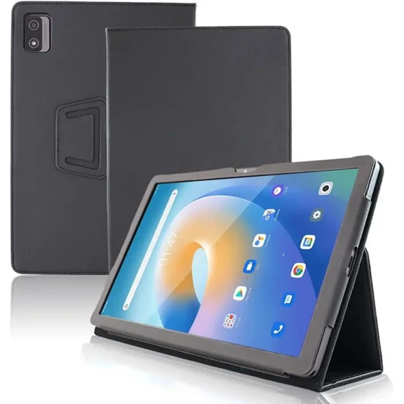 Tablet Case Compatible with Blackview Tab 12 / Blackview Tab 13, Premium PU Leather Folio Folding Stand Protective Tablet Case Cover with Hand Strap for Blackview Tab 12/ Blackview Tab 13