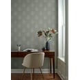 thumbnail image 2 of Chesapeake Frond Charcoal Leaf Wallpaper, 2 of 7
