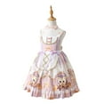 thumbnail image 6 of EnJoCho Girls Tutu Easter Dress Bunny Rabbit Print Princess Par𝗍y Dress Sleeveless Lace Ruffle Dress for Birthday Wedding Spring Celebration, 6 of 9