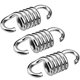 thumbnail image 2 of Resorte para hamaca 3 piezas de resorte para silla de hamaca de 8 mm, extensión de gancho de resorte, accesorio para silla de hamaca, para columpios colgantes de sillas de porche, 2 of 5