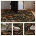 thumbnail image 6 of KUETH 2.5x10 Vintage Floral Runner Rugs Machine Washable Rugs for Living Room, Non Slip Flat Pile Rug with Rubber Backing, Boho Rug for Entryway Hallway Kitchen and Corridor, 6 of 12
