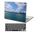 thumbnail image 1 of KSK KAISHEK Only for MacBook Pro 14 inchs Case 2023 - 2021 Released Model A2442 & A2779, Plastic Hard Shell + Black Keyboard Cover, Sky Series 0670, 1 of 5