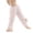 Light Pink, variant on Leg Warmers for Women Ribbed Stirrup Dance Socks Over the Knee 80s Party Yoga