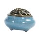 thumbnail image 4 of de cerámica china, soporte para varitas de , decoración relajante . Azul Gloria  Soporte para quemador de incienso, 4 of 9