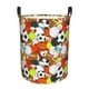 thumbnail image 1 of Fotbe Colorful Balls Cesto de Ropa con Asas, Cesto Impermeable de Gran Capacidad, Bolsa de Lavado para Dormitorio, Cesto de Ropa con Ruedas y Asas-Medium, 1 of 6