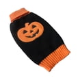 thumbnail image 1 of suéter de punto para perro con cuello alto para decoración de Halloween, 1 of 3