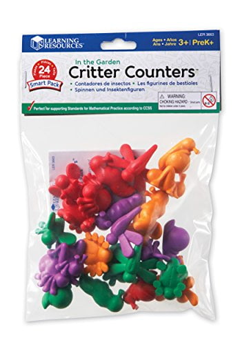 UPC 765023036633 product image for Learning Resources LER3663 In The Garden Critter Counters | upcitemdb.com