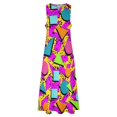 thumbnail image 5 of Classic Awful 90"s Long Dress women dress fairy dress for women summer, 5 of 7