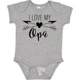 thumbnail image 3 of Inktastic I Love My Opa Heart and Arrows Boys or Girls Baby Bodysuit, 3 of 5