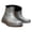 Grey, variant on Womens Mens Rain Ankle Boots Waterproof Casual Mud Rubber Chealsea Booties Outdoor Walking Water Shoes for Sailing Fishing and Camping Black,9.5
