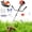 Red 2 in 1, variant on Weed Eater Gas Powered 52cc, 2.3KW Engine Gas Weed Wacker with 3-Tooth Blade, 9500rpm High Power, Includes Multi Attachments for Trimming, Cutting & Pruning