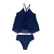 thumbnail image 3 of Traje de baño dividido para mujer, cómodo, con almohadilla en el pecho, sin aros, estampado OAVQHLG3B Store  lin121212, 3 of 3
