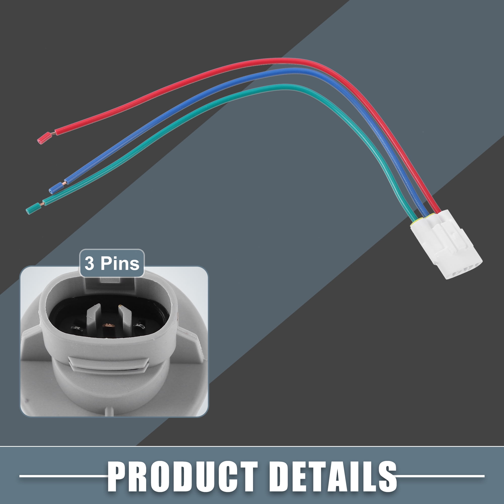 Unique Bargains Turn Signal Light Wiring Harness Socket Adapter for Acura TSX 2011-2014