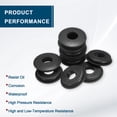 thumbnail image 3 of 10 Pcs Truck GladHand Washers TPE Rubber Elastic Grommets Round Gasket for Trucks Air Hose Parts (Black), 3 of 6