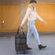 thumbnail image 5 of Carrito de Compras Plegable con Ruedas, con Cremallera, Expandible, de Tela Suave, Reutilizable, para Comestibles, Viajes y Uso Al Aire Libre., 5 of 5