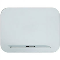 48 x 36 in. Magnetic Rectangle White Glass Dry-Erase Board