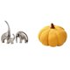 thumbnail image 1 of Estatua de elefante,Estatuas de elefantes de cerámica,figuras de elefantes,decoración,Almohadas de calabaza de Halloween,Almohadas de calabaza de Halloween Decoración del hogar Suave,Cojines, 1 of 8