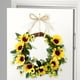 thumbnail image 5 of de girasol artificial para , girasol amarillo para colgar en delantera, de puerta de bienvenida para, 5 of 9