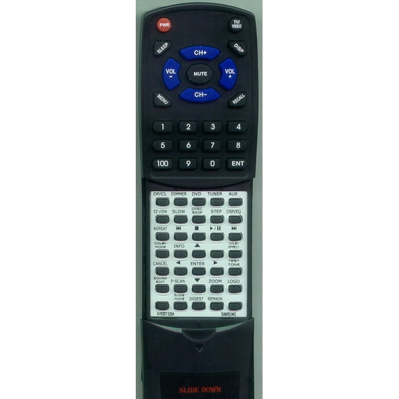 Replacement Remote for SAMSUNG AH59-01329A, RTAH5901329A, AH5901329A, HTDS630T, HTDS610THXAA, HTDS610, HTDS610B