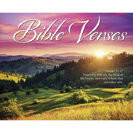 Willow Creek Press 2020 Bible Verses Box Calendar Walmart Com