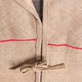 thumbnail image 4 of Vickerman Decorative 60" Burlap Jingle Collection Christmas Tree Skirt, 4 of 6
