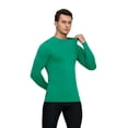 thumbnail image 2 of Baozhu Men's Compression Shirts Long Sleeve Workout Baselayer Quick Dry Athletic T Shirts High Elasticity Breathable Sport Running Tops S-2XL, 2 of 8