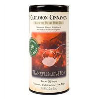 The Republic of Tea, Cardamon Cinnamon Herbal, Tea Bags, 36 ct