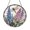 Stained Glass 7.87 Inch, variant on Lupine Flower Dragonfly Glass Suncatcher – Nature Window Decor