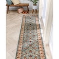 thumbnail image 5 of Infinity Home 549362L Sarouk Light Blue 2 ft. 3 in. X 9 ft. 6 in. Runner- 54936, 5 of 5