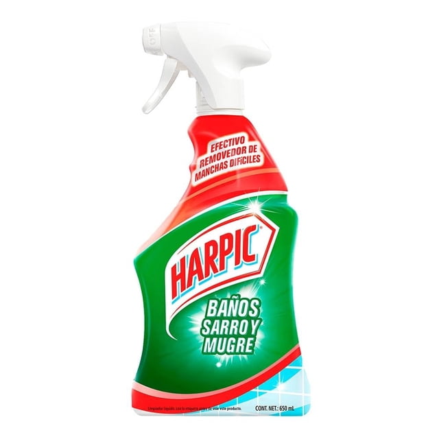 Limpiador líquido Harpic baños sarro y mugre 650 ml
