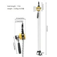thumbnail image 2 of 1/4 Ton Lever Block Chain Hoist Come Along Puller Ratchet Type 5FT Lift 550Lbs, 2 of 12