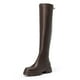 thumbnail image 1 of Dream Pairs - Botas altas hasta el muslo con plataforma por encima de la rodilla para mujer, botas altas largas y elásticas con suela gruesa suave SDOB 222W Dream Pairs SDOB222W, 1 of 4