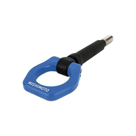 Mishimoto Racing Tow Hook Compatible With Subaru BRZ/Scion FR-S/Toyota 86 2013-2019, Blue