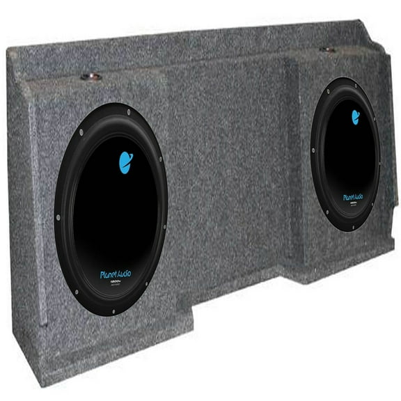 2) Planet Audio AC12D 12" 3600W Subs   GMC Chevy Silverado Ext Cab '99-06 Box