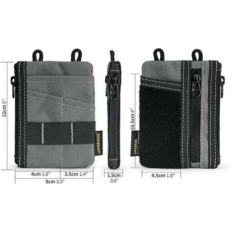 VIPERADE VE18-S Small EDC Pouch, Mini Pocket Organizer Pouch for