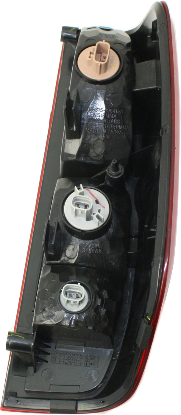 Tail Light Compatible With 2014-2019 Nissan Frontier Left Driver With bulb(s) CAPA Certified