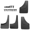thumbnail image 2 of Mudguard Auto Mud Flaps for Jimny JB74 JB74W 2019 2020 Mudflaps Guards Front Rear Mudguards,4 * Mud flaps,black, 2 of 5