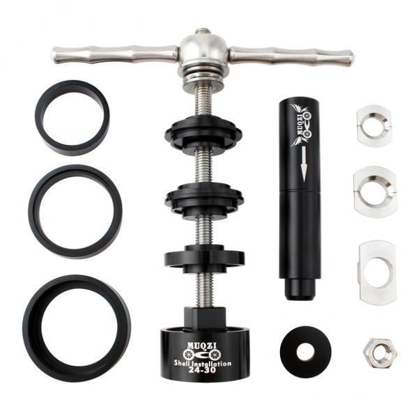 2x Kit de Herramientas de Extracción de para Instalación Y Extracción de Cojinetes Inferiores para BB86 DYNWAVEMX paquete de prensa de cojinetes de bicicleta