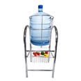 thumbnail image 2 of Soporte Porta Garrafón Para Agua De Acero Cromado Con Canastilla, 2 of 6