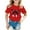 D137-Red, variant on RMGVDSD Little Girls T Shirts Kid Girls Cute Print Graphic Tees Round Neck Short Sleeve T Shirts Summer Casual Tshirt Tops 3-4 Years